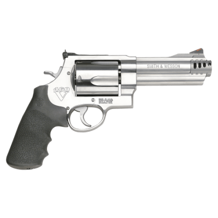 Smith & Wesson Model S&W500 Double-Action Revolver with Muzzle