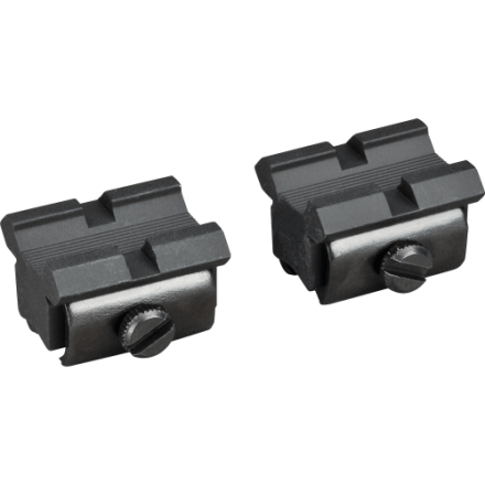 thumbnail image 2 of Specialty Adapters Dovetail To Picatinny Rail Adapter With 1" Scope Rings – For Remington 597 Rifle 2 of 5