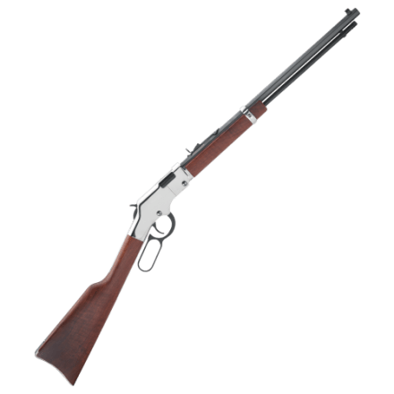 Henry Golden Boy Silver Lever-Action Rimfire Rifle with Father's