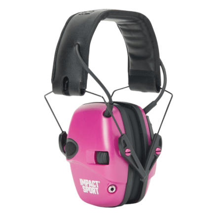 Howard Leight Impact Sport Electronic Earmuffs with Auxiliary