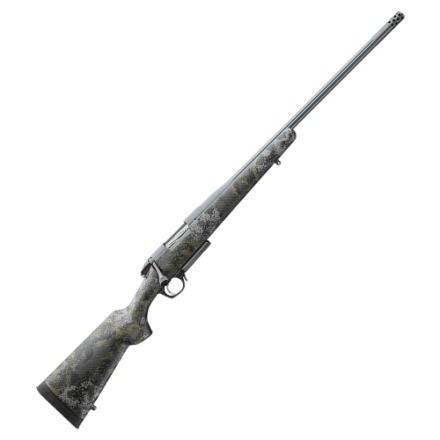 Bergara B-14 Crest Bolt-Action Rifle - 7mm PRC - 22" - Sniper Grey Cerakote - Monte Carlo Carbon Fiber
