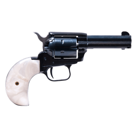 Heritage Barkeep Single-Action Revolver with Scrolled Wood Grips