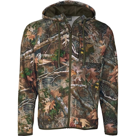 Cabela's Men's Outfitter Camo Hooded Hunting Jacket - Silent WindShear, Waterproof, Windproof, Insulated