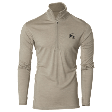 Banded 230-Gram Merino Wool Base-Layer Quarter-Zip Pullover | Cabela's