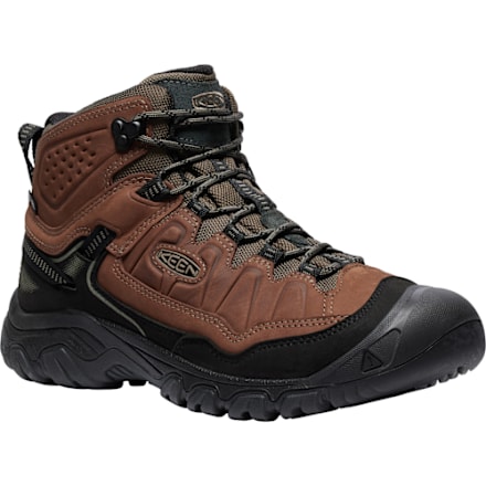 KEEN NXIS EVO Mid Waterproof Hiking Boots Mens 14 Brown Black 1026107 KEEN Men main image 4