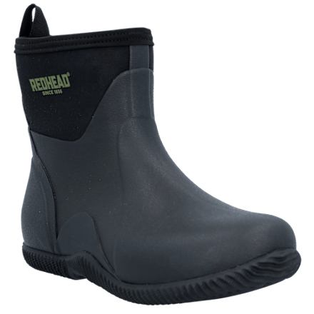 RedHead Mallard Low Waterproof Rubber Boots Size 14 Black Hunting Rain RedHead Mallard Low Waterproof Outdoor Boots for Men | Cabela main image 2