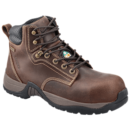 thumbnail image 2 of Keen Utility Men's Independence 8" Carbon Fiber Toe Waterproof Work Boots – Brown, 1026830 2 of 5