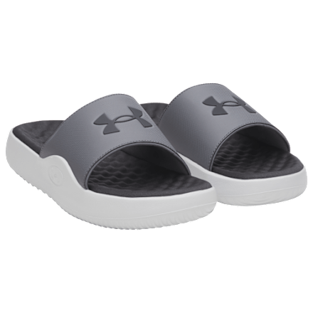Under Armour UA B Ignite Pro Slides Sandals Youth 6Y Gray/Ne Amazon.com | Under Armour Men main image 4