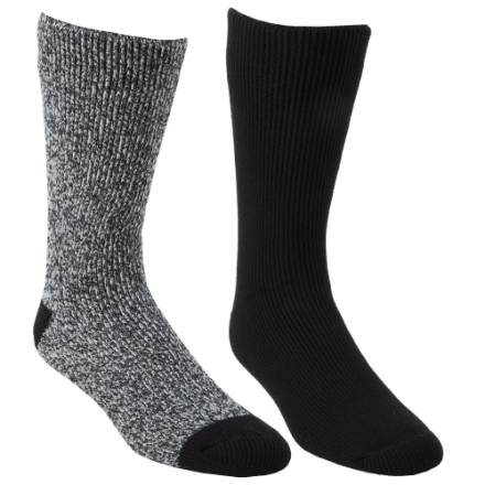 Kirkland Signature Men's Athletic Socks – 8-Pair Pack, Black, Size L/XL, Made In USA
