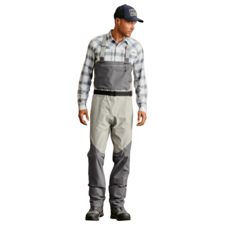 Simms Freestone Z Front Zip Stockingfoot Chest Waders for Men