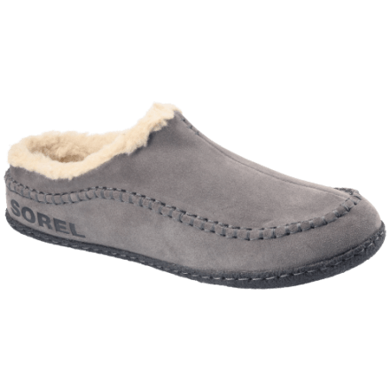 Sorel Men’s Falcon Ridge II Slipper Gray Suede Size 13 M Sherpa Lined Slides Sorel Men main image 4