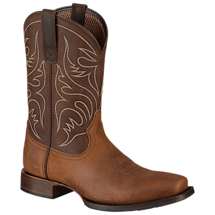 RedHead® Men's Ranch Ridgedale Deer Skull Square-Toe Western Boots
