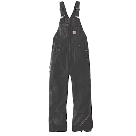 Carhartt® Men's Loose Fit Firm Duck Insulated Bib Overall | Bass