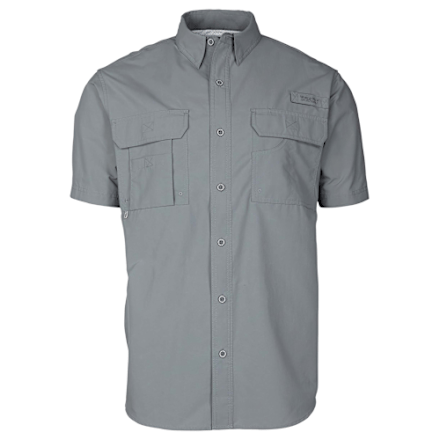 Redhead Crosshatch Printed Short-Sleeve Button-Up Shirt for Men