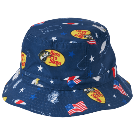 【新発売】 Bass Mack's | Hat Bucket Hawaiian Low-Crown Shops Pro ウェア