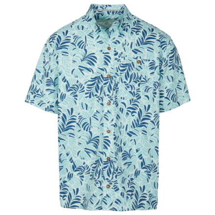Columbia Men's Collegiate Rapid Rivers Short Sleeve Shirt - Comfort Stretch, Embroidered Logo - View #3