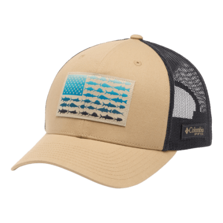 Columbia PFG Mesh Snapback Fish Flag Ball Cap | Bass Pro Shops
