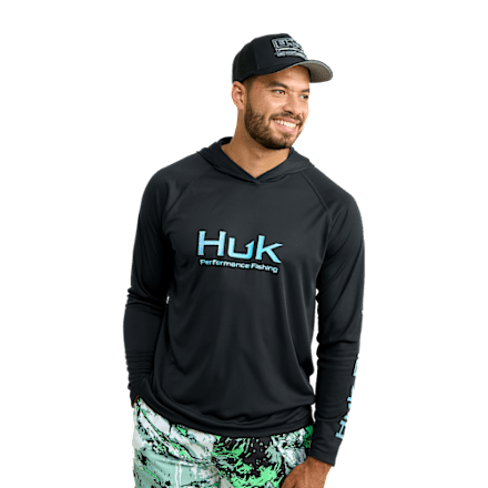 Huk Vented Pursuit Long-Sleeve Hoodie | Bass Pro Shops