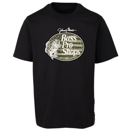 Bass Pro Shops Johnny Morris Woodcut Logo Short-Sleeve T-Shirt for