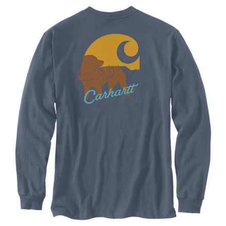 Carhartt Loose-Fit Heavyweight Duck Graphic Long-Sleeve