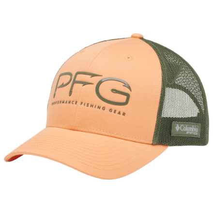Columbia Kids PFG Fish Flag Snapback Cap - O/S - Green