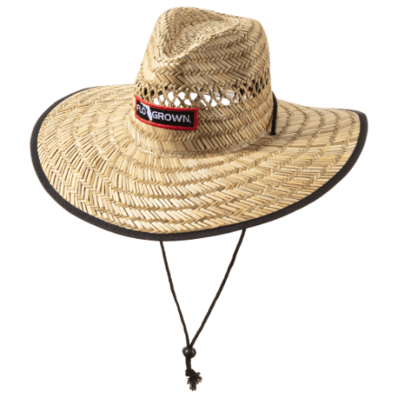 FloGrown Straw Flag Hat Mack's Prairie Wings