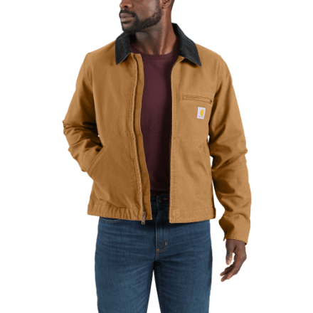 Carhartt Rugged Flex Relaxed-Fit Duck Detroit Jacket for Men