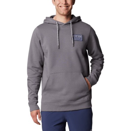 Pull Polaire Columbia PFG Homme – Gris, Manches Longues, Taille XXL