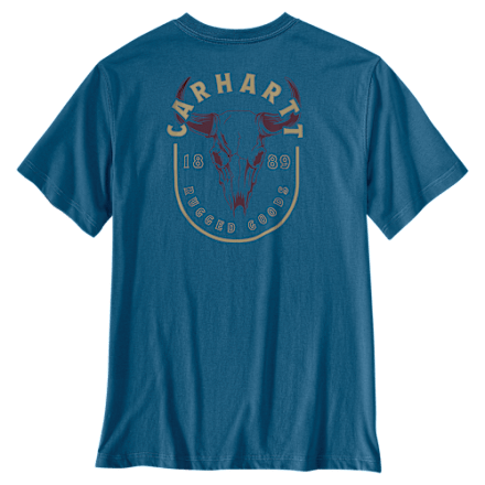 Carhartt Irvine Relaxed-Fit Skull Graphic Short-Sleeve T-Shirt