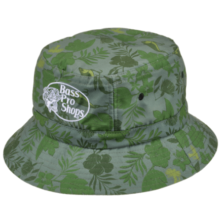 BASS PRO SHOPS ロウクラウン　ハワイアン　バケットハット Bass Pro Shops Low-Crown Hawaiian Bucket Hat for Men | Bass