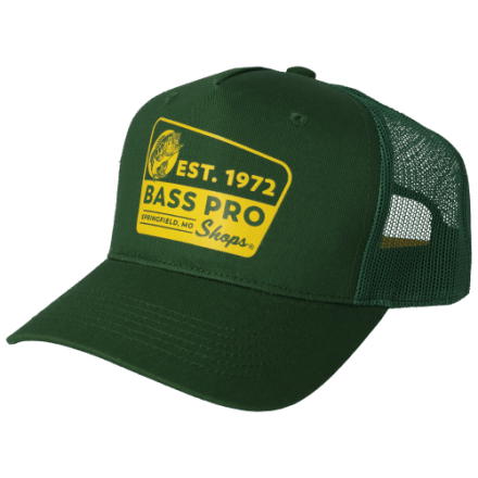 BASS Pro Shops エステート1972 帽子+フックのセット Bass Pro Shops Vintage Sign Trucker Cap | Cabela's