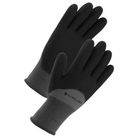 Carhartt Thermal-Lined Full Coverage Nitrile Gloves for Men