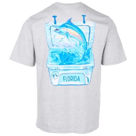Bass Pro Shops Florida Marlin Cooler Short-Sleeve T-Shirt for Men