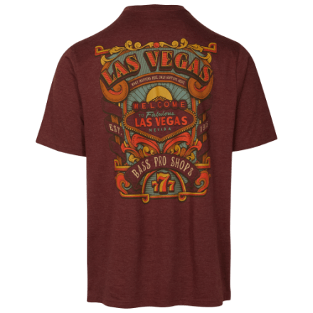 T-shirt M&M's Las Vegas Bleu Manches Courtes Taille S - Occasion Très Bon état