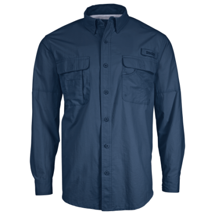 BASS PRO SHOPS トーナメントシャツ ブルー/グレー M（L） BASS PRO SHOPS トーナメントシャツ ブルー/グレー M（L