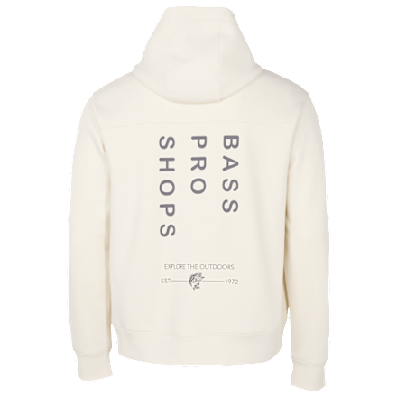 Sweat Vintage Y2K Bass Pro Shops – Gris, Taille L, Manches Longues, Look Outdoor