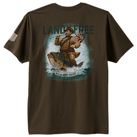 Land of the Free Slither Graphic Short-Sleeve T-Shirt | Bass Pro Shops