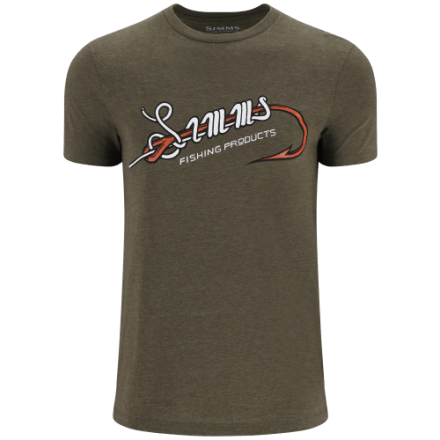 T-shirt Simms Fishing Homme – Gris – Taille XL – Pêche Et Outdoor – Occasion