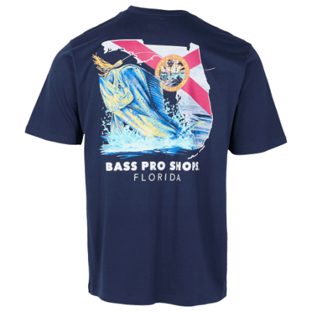 Bass Pro Shops Florida Marlin Graphic Short-Sleeve T-Shirt for Men