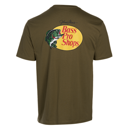 BASS PRO SHOPS フィッシングシャツ グリーン M（L） バスプロショップ