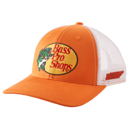 Bass Pro Shops Woodcut Logo and Tennessee Patch Snapback Cap