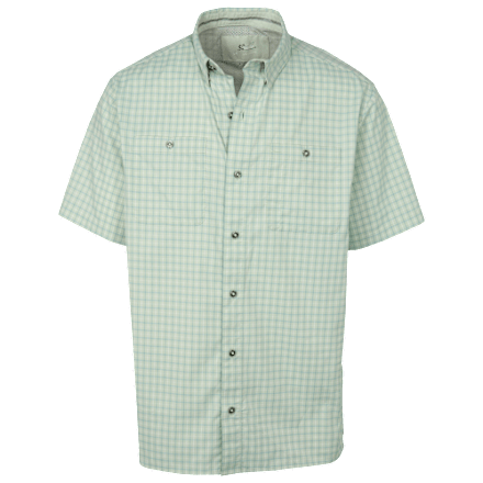 World Wide Sportsman Nylon Angler Short-Sleeve Button-Down Shirt