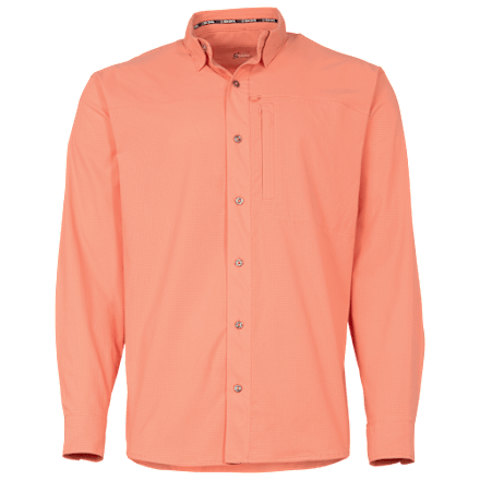 Chemise De Pêche World Wide Sportsman Homme, Orange, Manches Courtes, Taille L