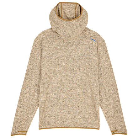 Tee shirt à capuche SIMMS Solarflex bugstopper guide hoody Regiment
