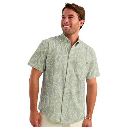 Chemise Columbia PFG – Slack Tide Camp – Jaune – Manches Courtes – Taille M – NEUVE