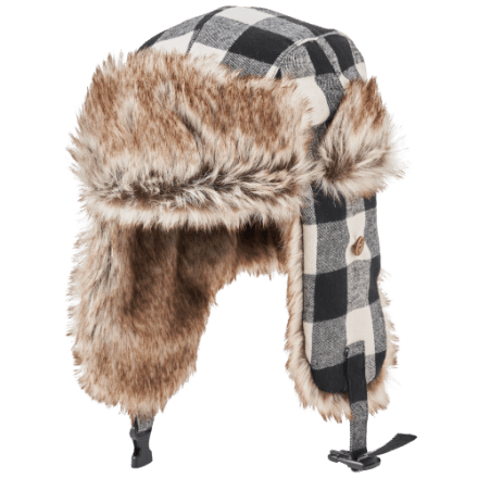 Natural Reflections Buffalo Plaid Trapper Hat | Cabela display picture 3