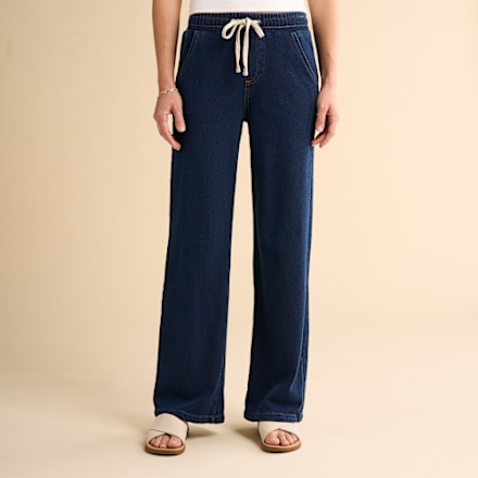 Natural Reflections Denim Knit Wide Leg Pants | Cabela's