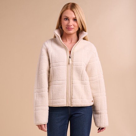 フカフカTheory luxeSAXONYSOFT KAYLEEジャケット Natural Reflections Ridgewood Sherpa Jacket | Mack's Prairie Wings