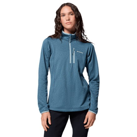 Columbia Vue sur Le Parc Pull en Polaire Femme, Night Wave Heather, M
