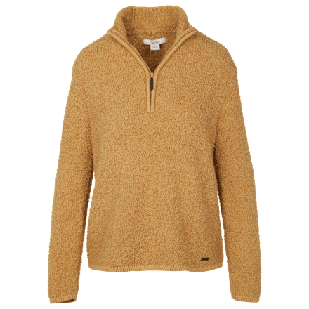 Natural Reflections Sherpa Cabin Quarter-Zip Long-Sleeve Sweater